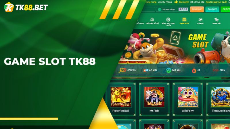 Slot game TK88f